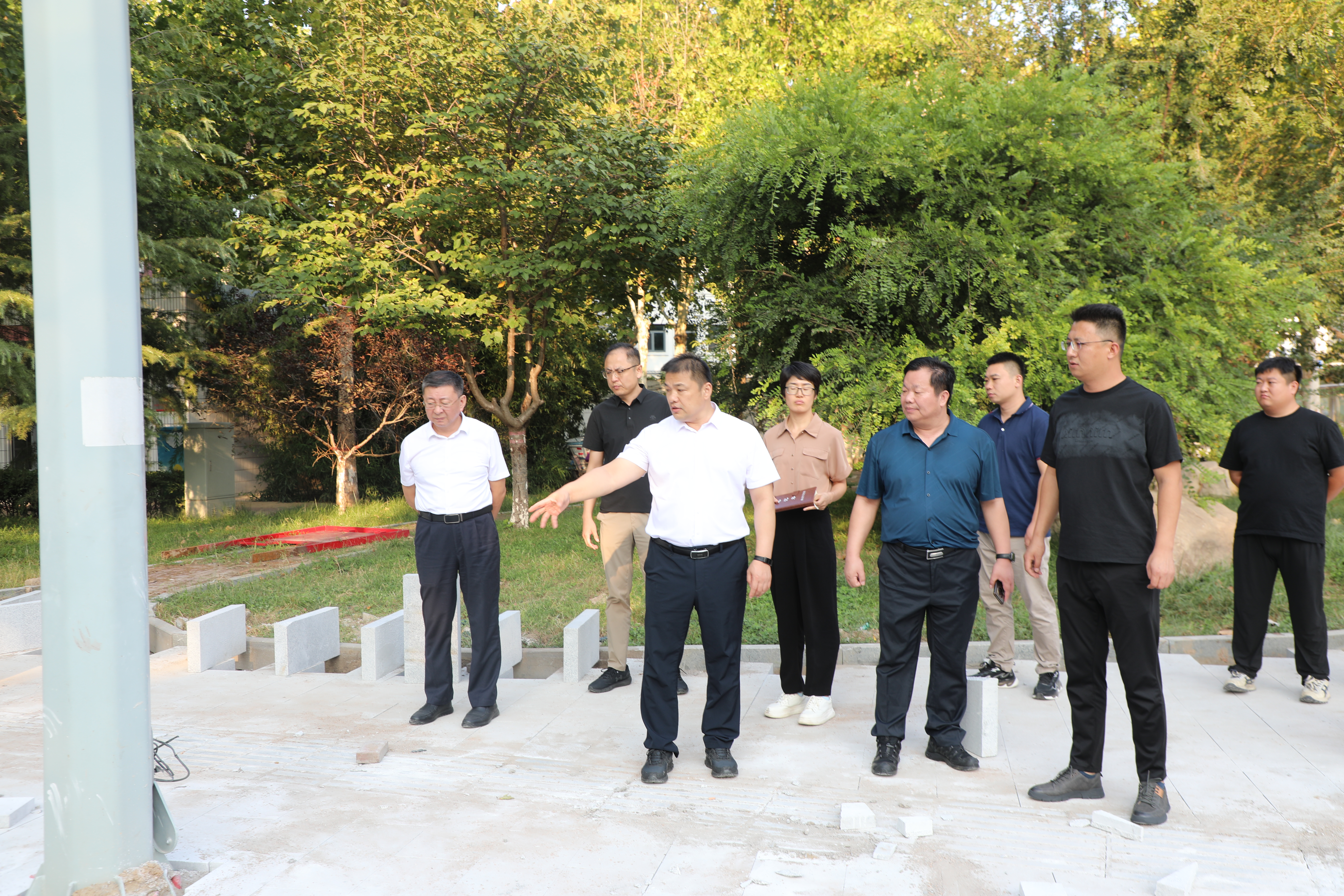 加快推進重點民生項目建設！聊城市住建局局長帶隊現場督導